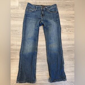 Banana Republic Light Blue Petite Denim Jeans with Contrast Stitching